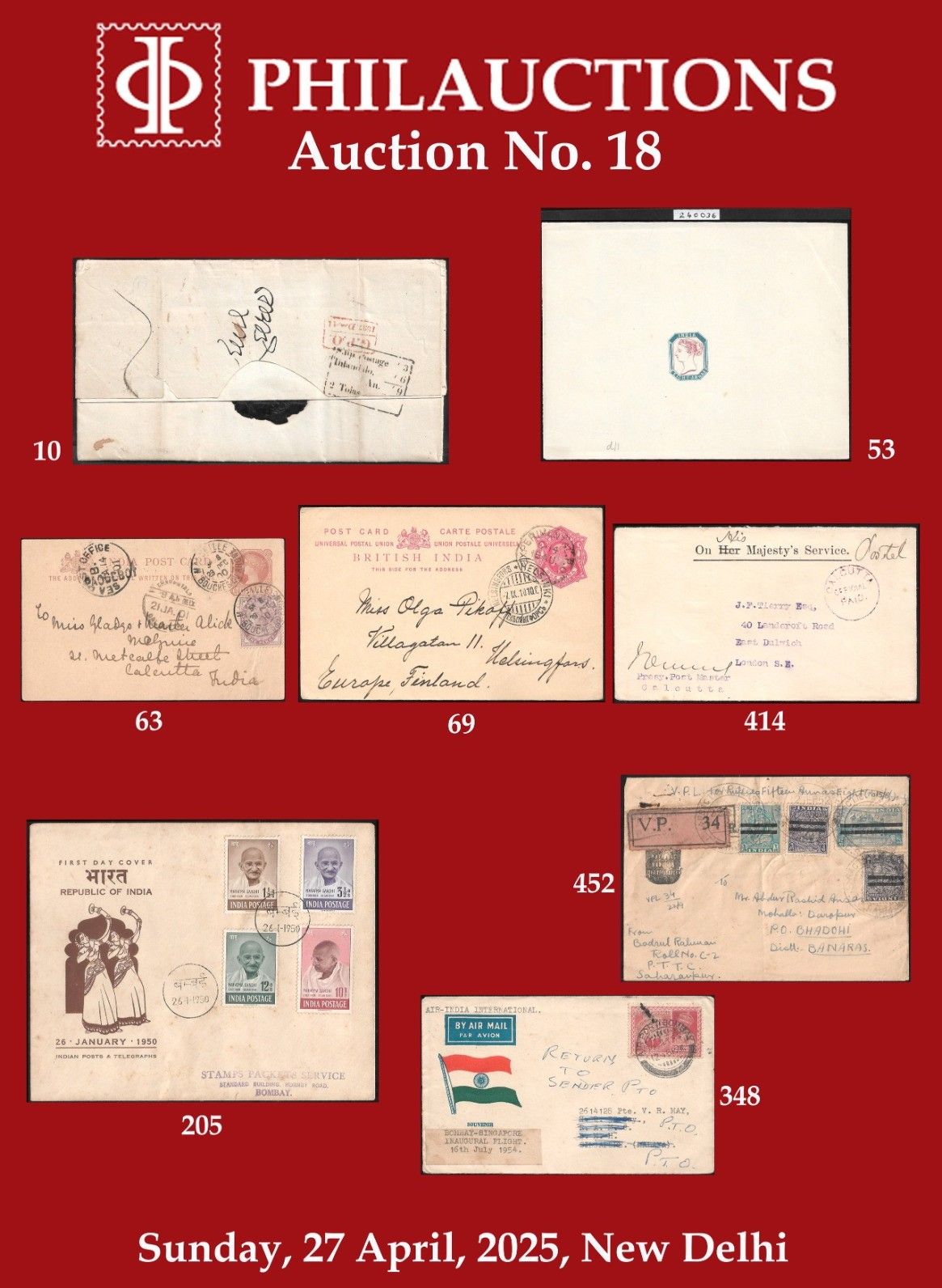 Philauctions Stamp